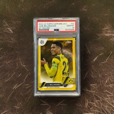 2022-23 Topps Chrome Sapphire Edition UEFA Club Competitions Soccer Cards Checklist and Odds 24