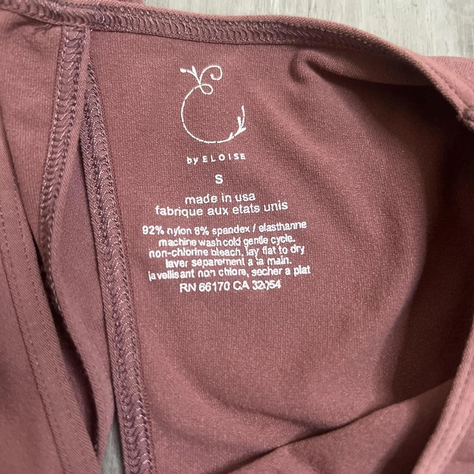 byEloise Crewneck Spandex TShirt Pink Size Small - Image 2 of 3