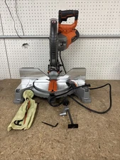 RIDGID 15 Amp 10" Corded Dual Bevel Miter Saw w/LED Cut Line Indicator NO BLADE