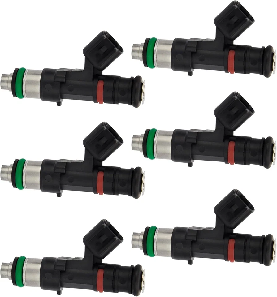 Inyectores de combustible 6 piezas para GMC Acadia Saturn Outlook Buick Enclave 3,6 L 2007-2008  Foto 2 de 4