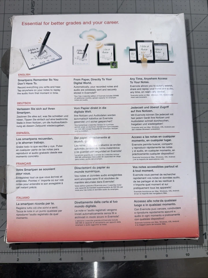 Livescribe Sky Wi-Fi Smartpen Notes 2gb New In Open Box *Read Description* - Image 2 of 4