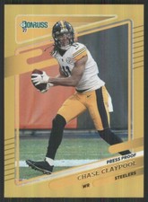 2021 Donruss Press Proof Premium #27 Chase Claypool Pittsburgh Steelers 47806