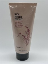 THE FACE SHOP - Rice Water Bright FOAMING CLEANSER 300 ML - US SELLER - LARGE SZ