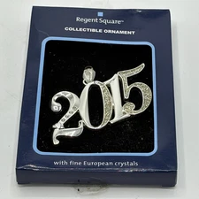 Regent Square 2015 Collectible Ornament with Fine European Crystals – New in Box