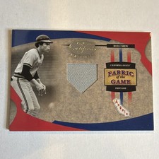 Donruss/Playoff 2003 Fabric of the Game Rod Carew Angels FG-105 #038/100