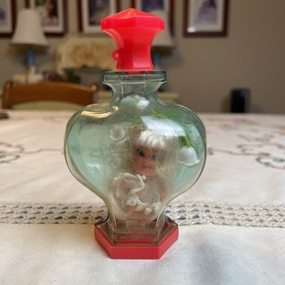 Vintage Mattel Liddle Kiddle Kologne Doll Cologne Perfume Bottle Red Top
