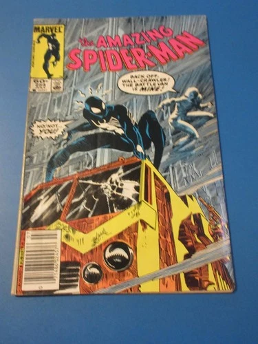 Amazing Spider-man #254 Bronze age Newsstand Mark Jewelers Variant VG