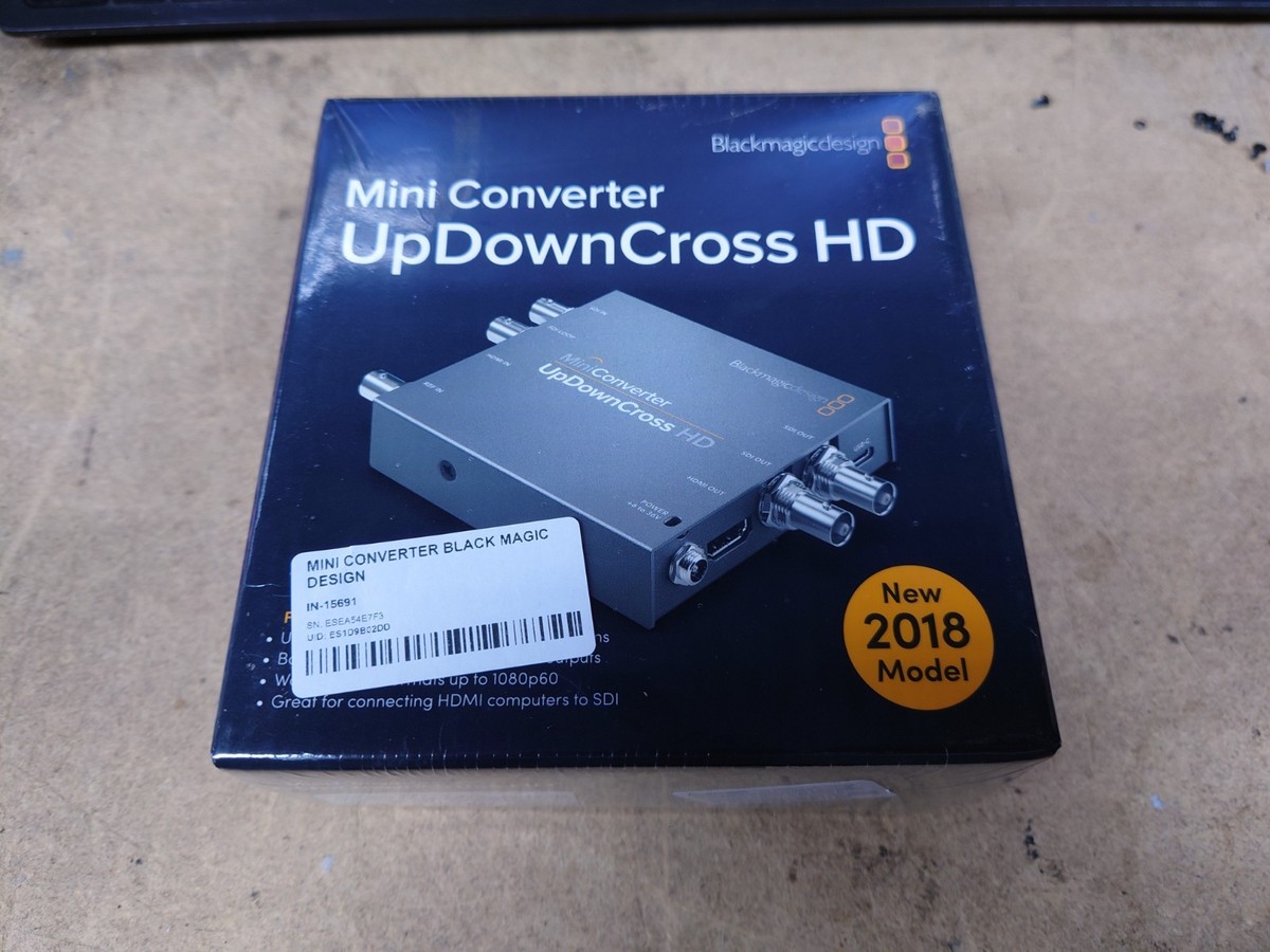 Blackmagic Design Mini Converter UpDownCross HD SDI HDMI 1080p NEW