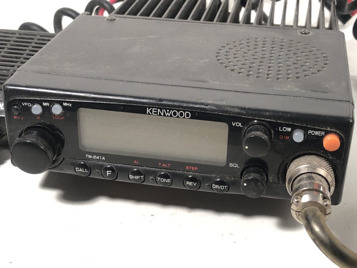 Kenwood TM-241A Transceiver With MC48B Microphone | eBay Kenwood TM-241A Transceiver With MC48B Microphone | eBay