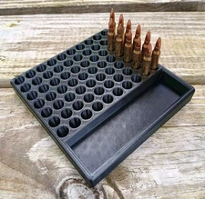 Bullet Reloading Tray 223 5.56 RCBS Hornady Dillon Lyman Pocket Tray 70 rd
