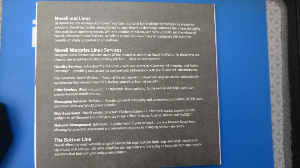 Novell SUSE Linux Enterprise Server 9 Linux Pro 8.2 and 9.1 --- 3 DVD set - Image 3 of 3