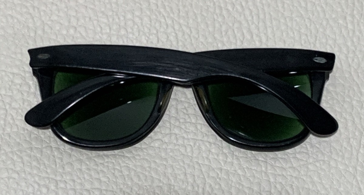 Ray Ban B & L Wayfarer Vintage Rare 5022 USA Black FRAMES