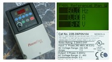 Allen-Bradley 22B-D6P0N104 PowerFlex 40 3HP Drive Tested Good FRN:3.02