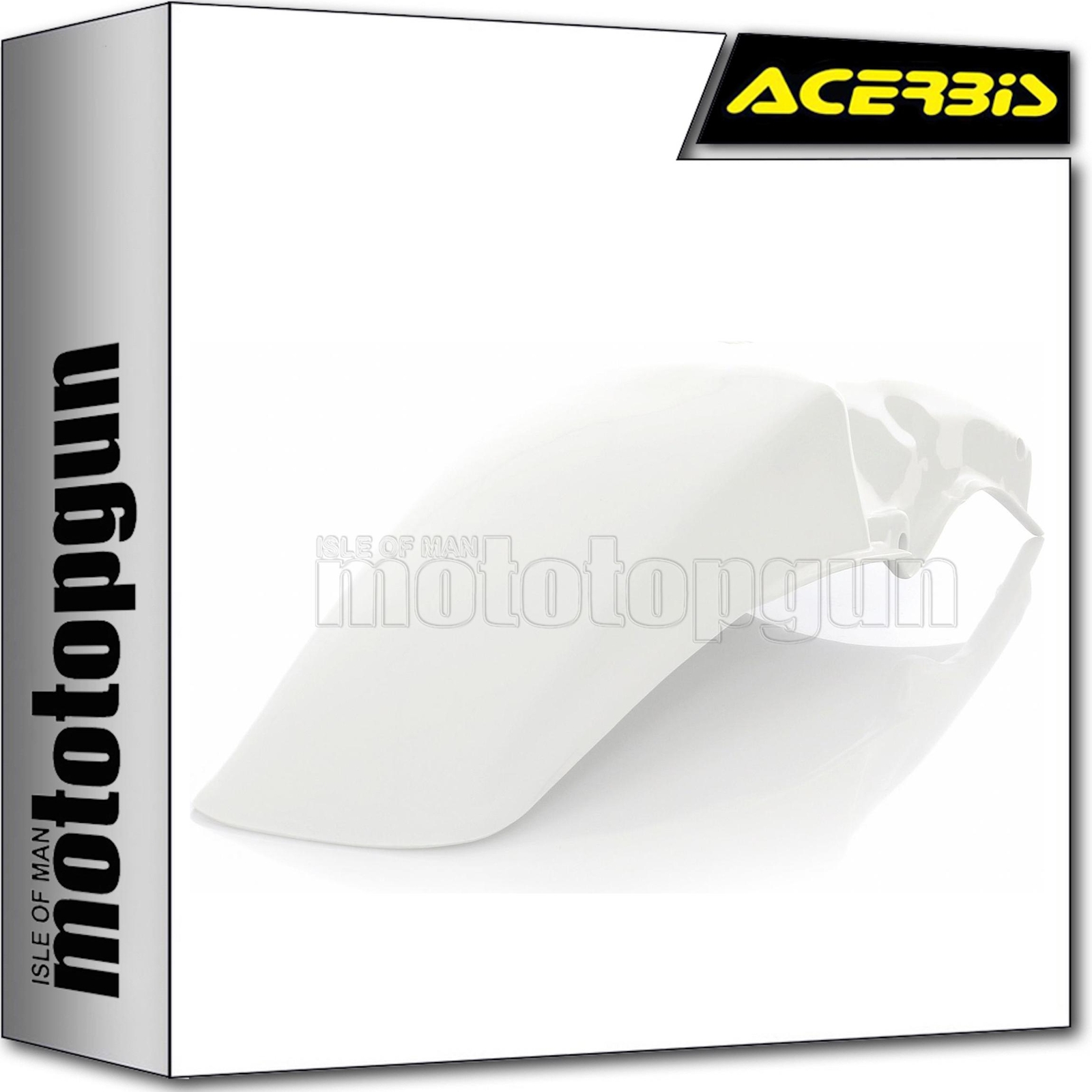 acerbis garde-boue arriere blanc honda cr 250 r 2t 1995 95 1996 96