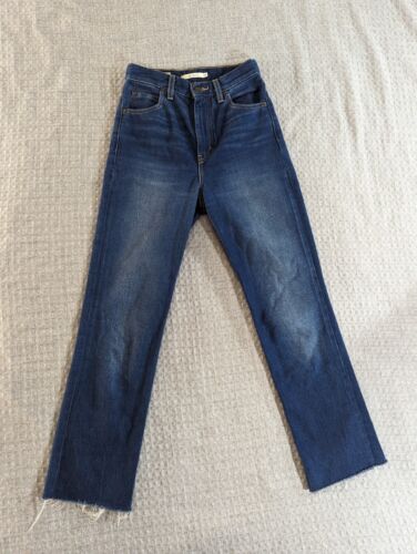 Levi's Premium Jeans Women 23 Blue 70's High Rise… - image 1