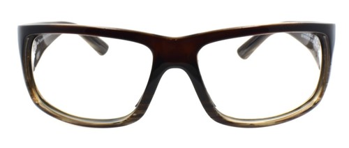 Gafas de sol Maui Jim MJ266-01 Copa Mundial envolventes rayas chocolate desvanecido SOLO MARCO - Imagen 2 de 7