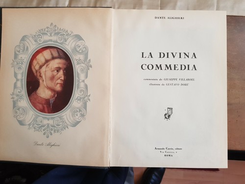 LA DIVINA COMMEDIA ILLUSTRATA  DA GUSTAVE  DORE' 1956  Edizione Sonzogno  - Picture 1 of 8