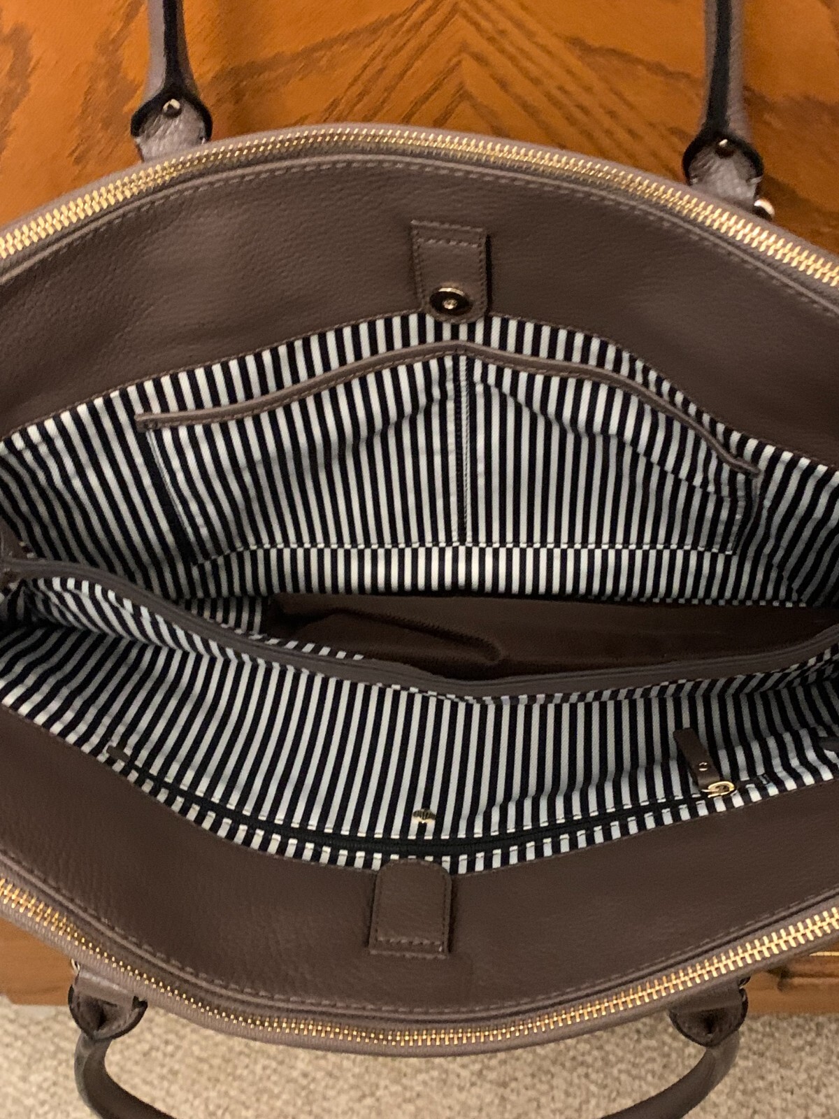 Kate Spade Cobble Hill Tote Bag in Brown Gem