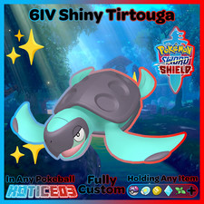 TIRTOUGA ✨ Ultra SHINY 6IV ✨ Pokemon SWORD and SHIELD Max lv1 +Free MasterBall