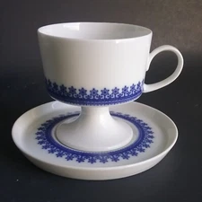 Rosenthal Diadem Footed Cup and Saucer