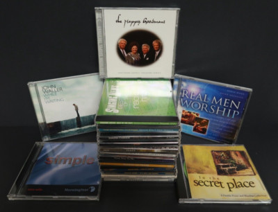 Lot of 17 Religious CD Compact Discs Sponberg Walsh Shauna Goodmans Waller Patti