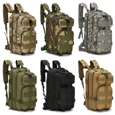 Military Tactical Backpack 30L EDC Molle Bag Rucksack for Outdoor Army Backpack