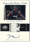 2003-04 Upper Deck Exquisite Collection Josh Howard Patch Auto RC #53 /225