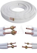 Kältemittelleitung Kupferrohr 1/4" + 3/8" 1- 50m Split Klimaanlage Wärmepumpe