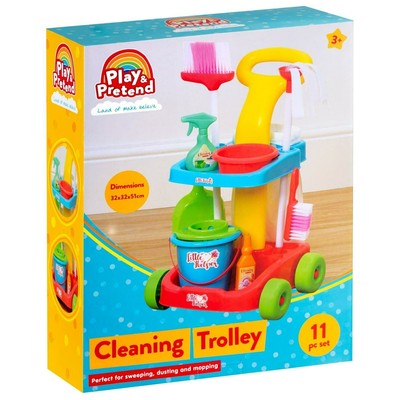 cleaning trolley toy