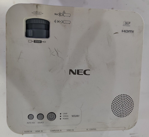NEC NP-VE281 DLP Projector 2800 Lumens HDMI VGA (AS/IS SURPLUS) - Picture 3 of 10