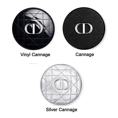 DIOR Forever Cushion Case  (3 Type - Cannage, Vinyl Cannage, Silver Cannage)