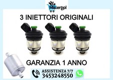 3 INIETTORI LANDI RENZO GPL TAPPO VERDE ATTACCO BOSCH ORIGINALI MED METANO