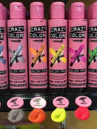 Crazy Color by Renbow Semi Permanent Hair Color Cream Dye 150mL *Pick Your Color