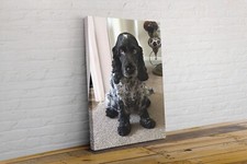18x12" Custom Photo Picture To Canvas Personalised Art Print Anniversary Present