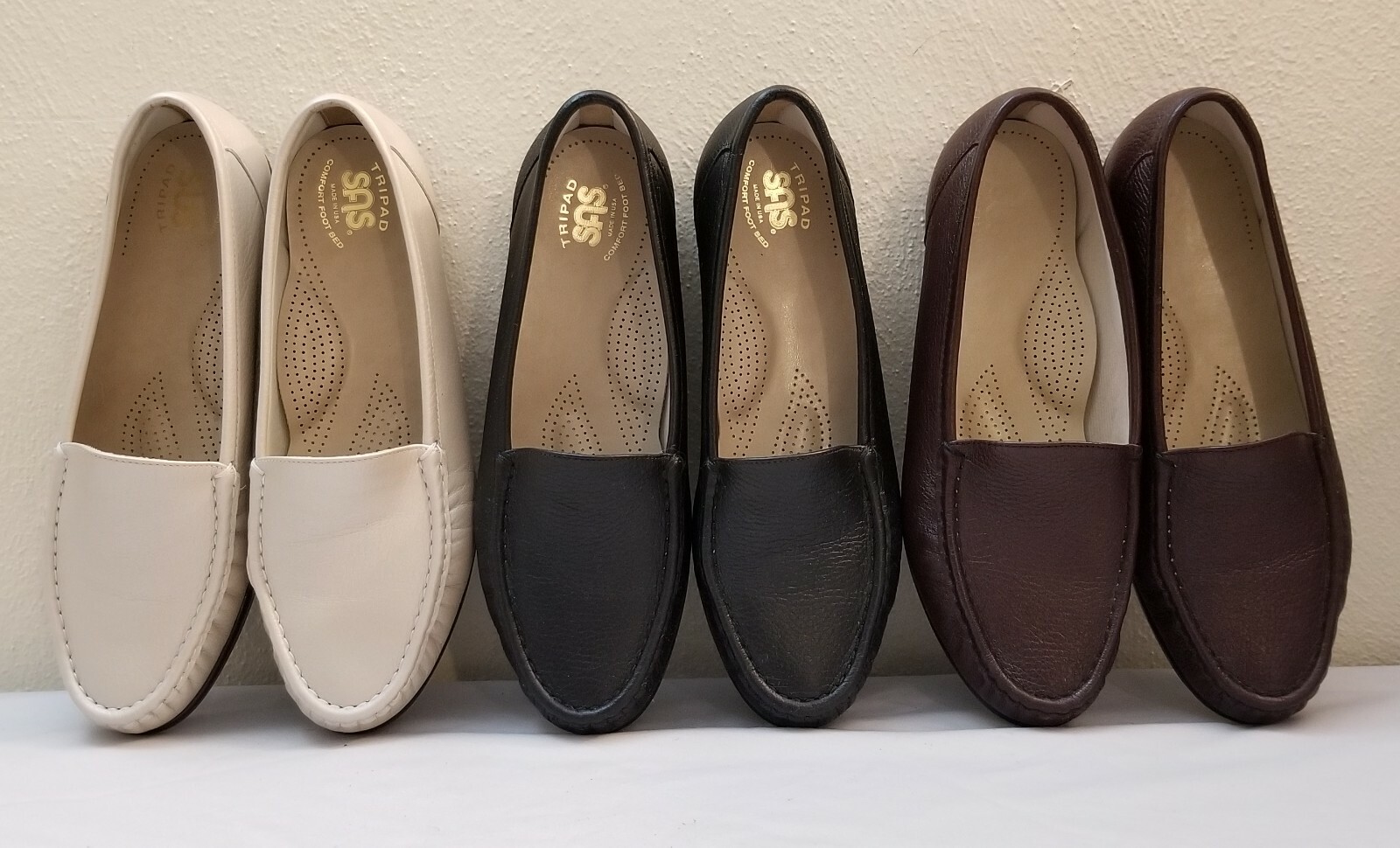 SAS Shoes Simplify Leather Slip 