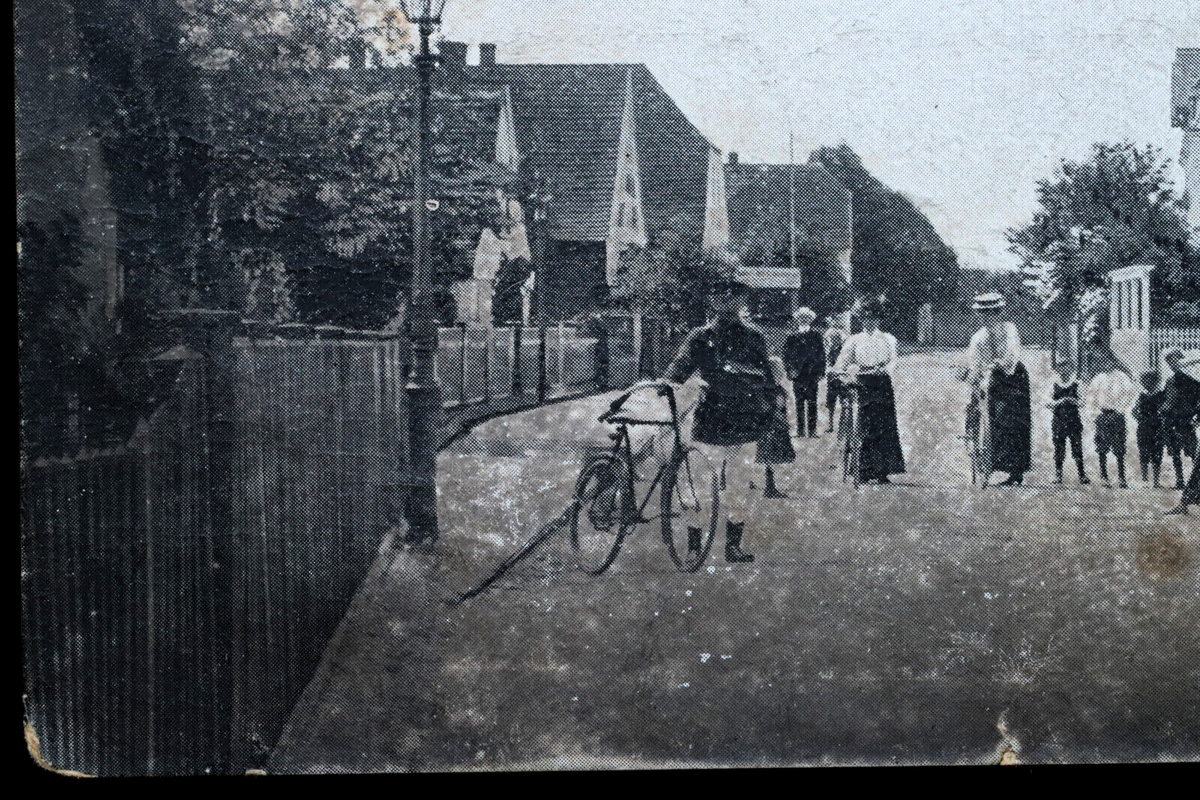 uralte AK Zeppelin über Berlin nach Uster/ZH 1909 (Gebraucht) in