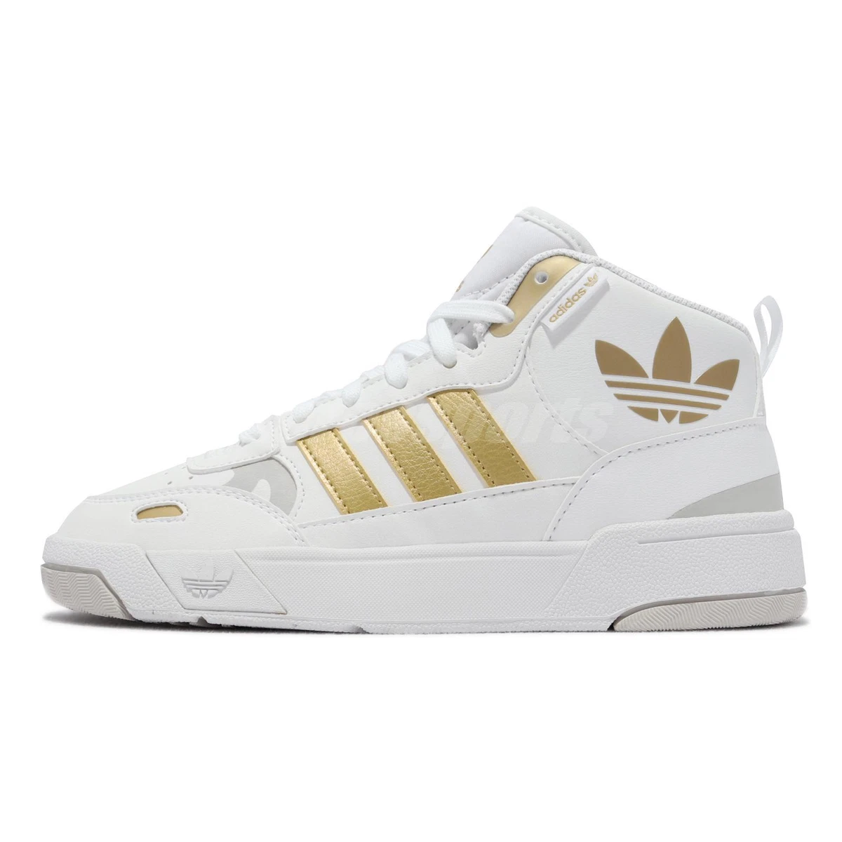 adidas Originals Post Up W White Gold Women Casual Lifestyle Shoes H00220