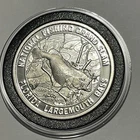 Florida Largemouth Bass Fishing Collector Coin 1 Troy Oz .999 Fine Silver Round