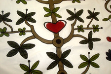 New Wool Crewel Embroidered Drape Curtain Pan...