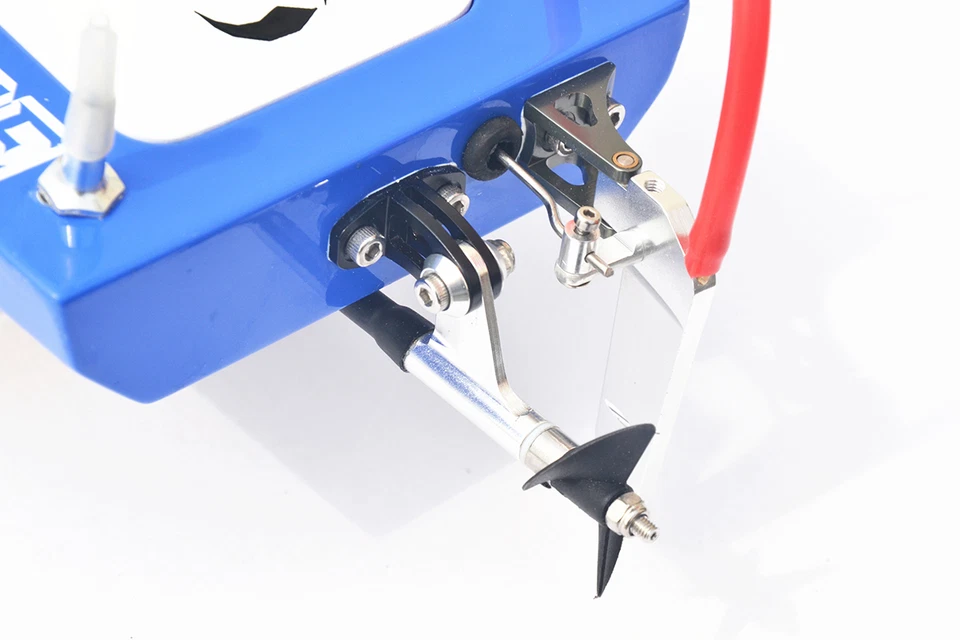 DT Electric RC Boat M380 Fiber Glass RTR W/ Motor Rudder Servo ESC Battery - Image 3 of 4