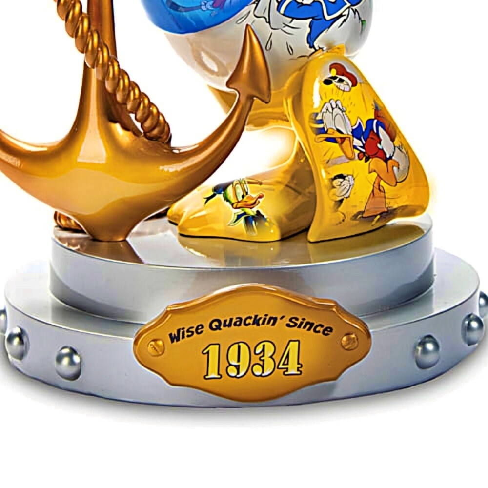 Bradford Exchange Disney Donald Duck 90th Anniversary Masterpiece