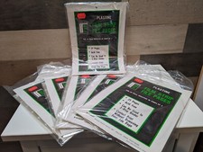 LOT of 6 PLASTINE 35mm Film Size Negative Pages Holds Five Frames 25pk Each