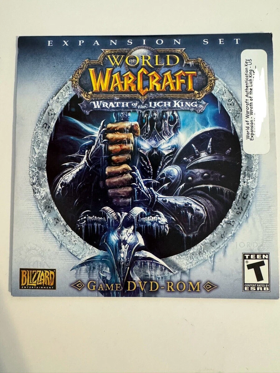 World Of Warcraft Wrath Of The Lich King - Coffret PC - Jeu En Très Bon état