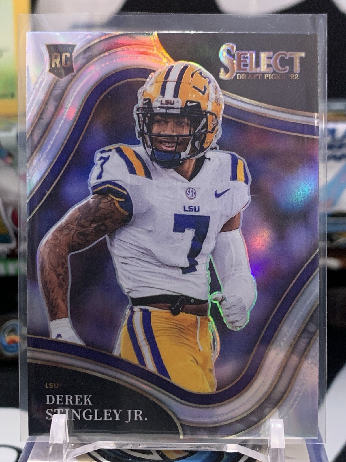 2022 Select Draft DEREK STINGLEY JR Rookie Field Level Silver Prizm DS2 9Z