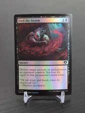 MTG Commander Masters Feed the Swarm 159 Common Foil - NM