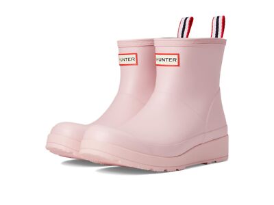 Hunter Original Play Short Waterproof Rain Boots Azalea Pink 6 M