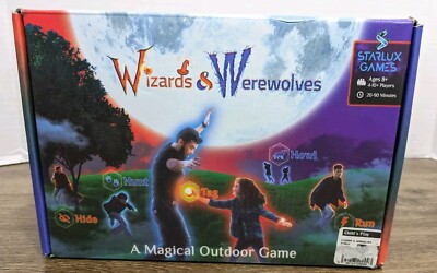 Starlux Games Wizards & Werewolves: A Magical Fantasy Outdoor Adventure Game