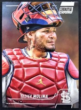 2022 Topps Stadium Club Chrome HOF Yadier Molina #297 Base