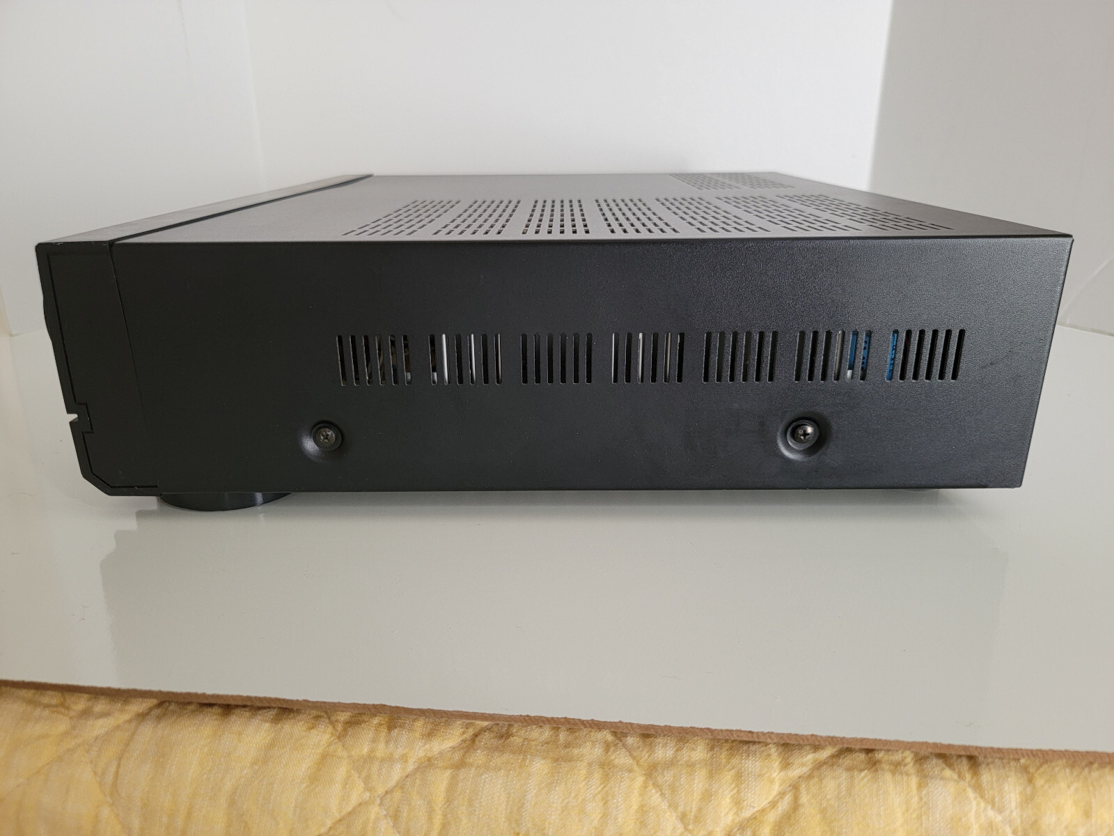 6 CD CHANGER W/REMOTE, BSR MCD-8090 AM/FM RECEIVER, 2 MAGAZINES, MANUAL