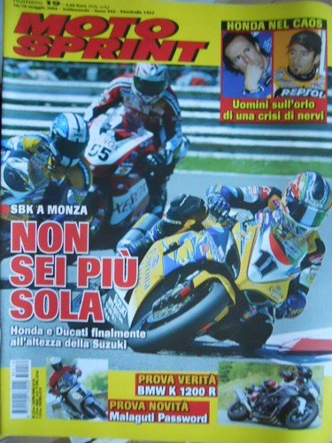 Motosprint 19 2005 Echtheitstest �� BMW K 1200 R - Honda und Ducati auf SUZUKI Höhe